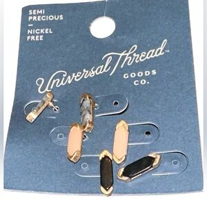 Universal Thread Stone‎ Earrings